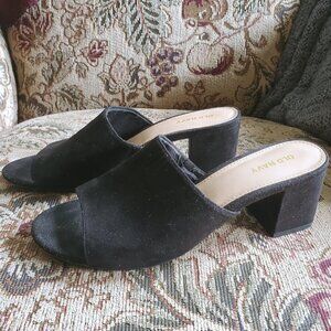 Block Heel Slides Old Navy Black size 7